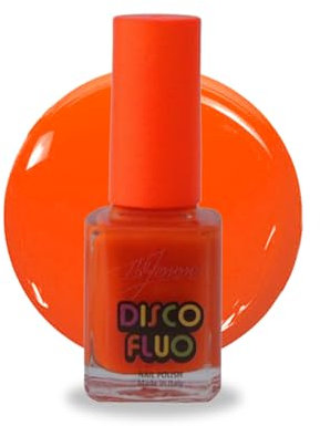 Neon Orange Nail Polish – Bright, Quick-Drying & Long-Lasting Fluorescent Nail Paint – No UV Needed High-Gloss Finish for Bold Nails (Orange, Pack)