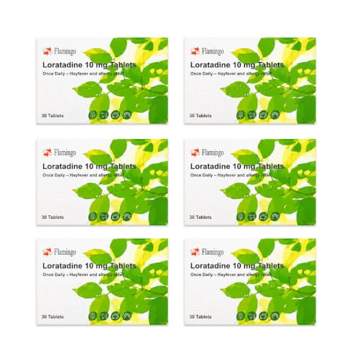 HydraSole 10mg Tablets – Non-Drowsy Antihistamine for Hay Fever & Allergy Relief – Once Daily Allergy Tablets – 180 Tablets (6 Month Supply) GSL