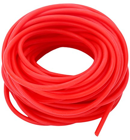 Roter elastischer natürlicher Latex, Gummi, Ersatzband, Schlauch für Jagd, Schießen, Steinschleuder.