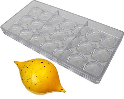 Stampo per cioccolatini a 21 cavità in policarbonato, per dolci, torte, mousse, cioccolatini e dolci, stampo 3D per cioccolatini, teglie da forno per la casa, idea regalo per la cucina