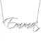 JOELLE JEWELRY Personnalisé Collier Style Classique Or 18Ct