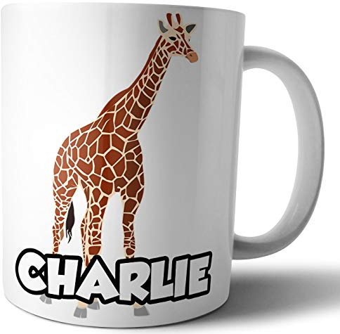 Mug personnalisé – Girafe – Cadeau – Anniversaire – Noël – Cadeau – Secret Santa