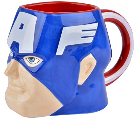 Mug Captain America 3D 384.45 ml