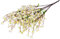 Botanic-Haus künstlicher Frühlingsblütenbusch (Forsythienbusch) mit 7 Stielen (Creme-weiß)