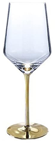 Creative Simple Art 400–500 ml vergoldeter Kelch Familienbar Festival Rotweinbecher Kristallglas Burgunderrot