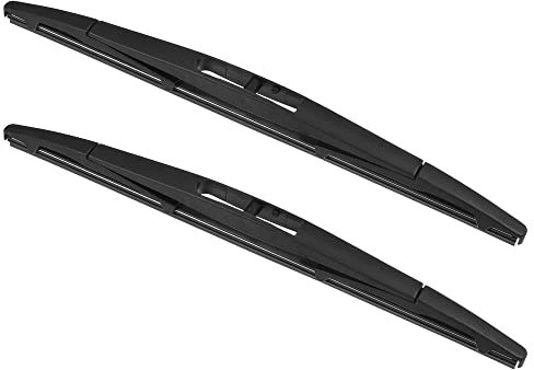 A ABSOPRO 12 12 Voiture Arrière Pare-brise Essuie-glace Lame pour BMW 1 Serie - 2pcs Noir
