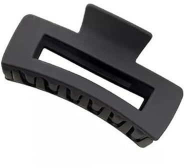 Tainrunse Pinza per capelli in stile coreano con impugnatura comoda, di grandi dimensioni, design a molla satinata, antiscivolo, per la testa, 4,5 cm