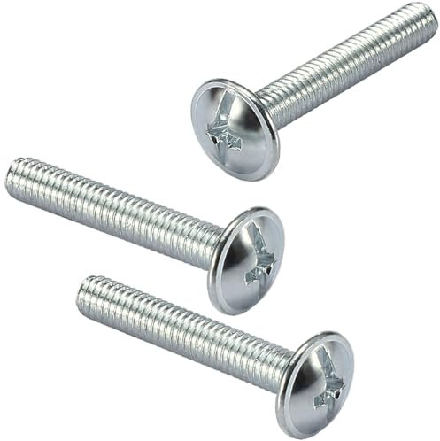 AMLOOPH M4 Door Knobs Cabinet Handles Screws, 30 Pack Kitchen Cabinet Door Handle Screws 35mm, M4 Bolts for Wardrobe Drawer Cupboard Handles, 35mm Fasteners for Cabinet & Cupboard Knobs