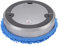 Fockety Robot Aspirador y Trapeador, 3 en 1 Robot Limpiador Inteligente Barredor Robot Trapeador USB con Tanque de Agua, Robot Aspirador Automático para Pisos Duros, Azulejos, Pelo de