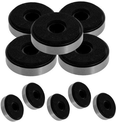 CONGARTENO 10pcs Vibration Speaker Feet for Audio Systems and Isolation Pads for Dvd and Amplifier Speakers Easy to Install Vibration Absorbers