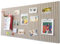Pinnwand 60 * 40cm,Große Fotowand,Filz Pinnwand Memotafeln Bulletin Board Memo Boards Wanddekoration,Visionboard 0,9cm Dick,Faltbare Fototafel mit Selbstklebendem Klebeband Kamel