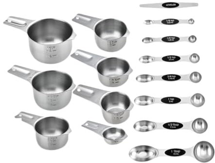 HOMOBABE Tazas Medidoras Para Hornear Cucharas Medidoras Pequeñas Vaso Medidor Cocina
