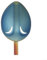 Jonikuper Cuchara ligera de aleación Ti para cebos de pesca, cabeza de cuchara de lanzamiento, sin óxido, resistencia al viento, herramienta de pesca al aire libre, azul y morado (talla M)