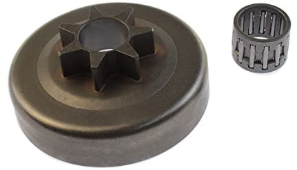 Lot de 2 pignons de chaîne d'embrayage .325 7T for tronçonneuse Husqvarna 40 45 49