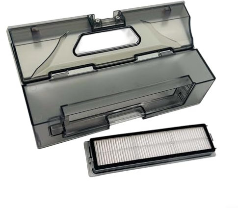 BlesConi Poubelle robot aspirateur Trouver RLS3 L600 D9 Pro pour L10 pour Dreame Remplacement avec filtre HEPA Boîte de collecte de poussière Pièces d'aspirateur