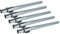 vhbw 5x Tubo aspirador compatible con AEG aspiradora - conexión de 32 mm, 58-96 cm, cromado