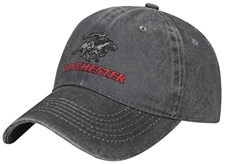 DPgUfPV Winchester Baseballkappe, verstellbar, Baumwolle, Cowboyhut, modisch für Mann und Frau, Deep Heather, Einheitsgröße
