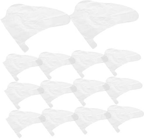 FRCOLOR 1000stücke Fußsäcke zur Feuchtigkeitsversorgung Einweg-schuheinlagen aus Kunststoff Transparente Fußmaske für Spa-behandlungen Peeling-maske für Füße Einweg-fußüberzüge