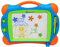 alldoro 68510 - Zeichentafel mit bunten Display, Zauberzeichner mit Tragekoffer, Magnettafel ca. 32,8 x 25,5 cm, Maltafel mit Stempel, Zaubertafel mit Tragegriff, Schieber und Stift, Kinder ab 3 Jahre