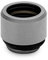 EK-Quantum Torque Micro HDP 12 mm Hard-Tube Fitting - Satin Titanium