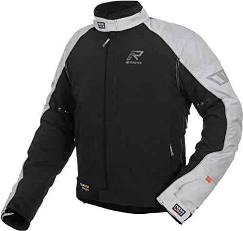 Rukka Comfo-R GTX Motorrad Textiljacke, schwarz/hellgrau, 54
