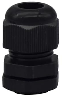 O4L - Outlet4Life IP67 Kabelverschraubung 3 Stück, wasserdicht mit Gegenmutter, metrisch M16 x 1,5 für 5-10mm Kabeldurchmesser, schwarz