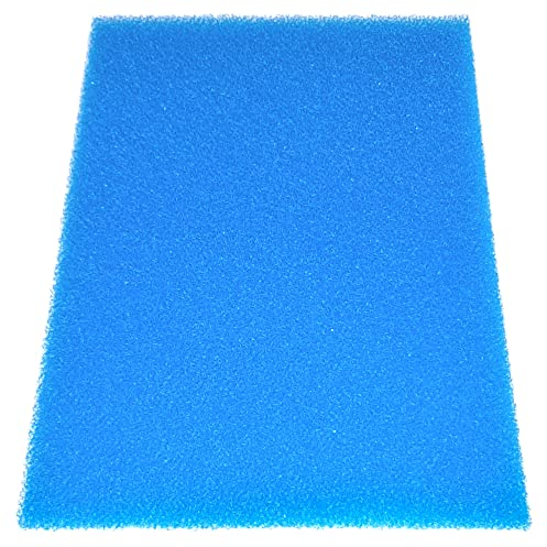 cyclingcolors Spugna Filtrante 300x210mm Schiuma Ricambio Filtro per Pompa Acquario Accessori Filtraggio, Spessore 10 mm (porosità Media 20 PPI)