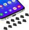10 x USB C Staubstecker Abdeckung, Typ C Ladeanschluss Stecker Kappen Schutz für iPhone 16 15 Pro Max, Samsung Galaxy S24 S23, S22 Ultra S21 FE S20, alle Typ-C-Geräte & MacBook