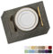 Home Brilliant Table Placemats X4, Dark Grey Placemats Woven Faux Linen Fabric Dinner Mats, Heat Resistant Dining Table Place Mats for Kitchen, 33 x 48 cm, 4 Pcs, Dark Grey