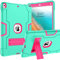 BENTOBEN iPad Air 3. Generation Hülle, iPad Pro 10.5 Zoll 2017 Hülle, 3 Schichten, strapazierfähig, stoßfest, Schutzhülle für iPad Air 3 10.5 Zoll 2019/iPad Pro 10.5 Zoll 2017, Mintgrün /Rosenrot