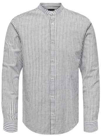 Only & Sons Male Hemd ONSCAIDEN Leinen Hemd | Shirt