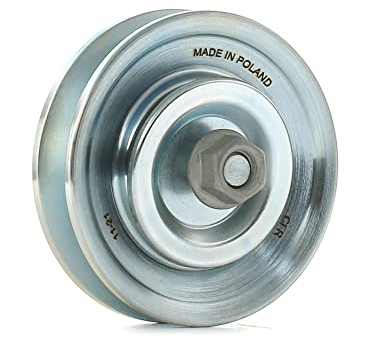 CAFFARO Rolle für Riemen 500482, 19 mm, Metall, 10 mm