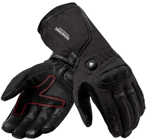 Revit Liberty H2O WP Uppvärmda motorcykelhandskar, schwarz, XL