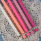 Star Origami Papier Stern Papierstreifen Seitlich Origami Sterne Papier Glücksstern Dekoration Papierstreifen DIY Hand Art Handwerk (Rosa Farbverlauf (540 Blatt))