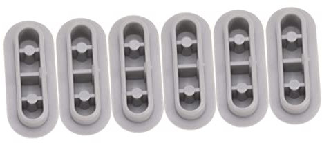 6pcs Toilet Seat Bumpers Universal Toilet Seat Buffer Replacement Cushioning Pads Noise Dampening Gasket Strong Adhesive Home Toilets
