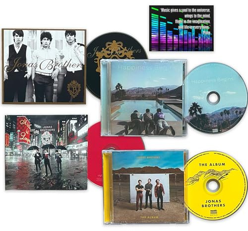 The Jonas Brothers Past & Future Jonas Brothers Self -Titled / A Little Bit Longer / Happiness Begins / The Album / + Including Art Card