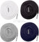 Lot de 4 cordons de serrage ronds en coton pour pantalons, sweats à capuche, pantalons de survêtement, pulls