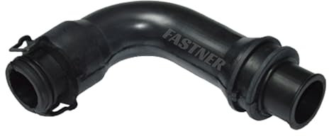 Fastner Compatibile con Ford/Volvo Focus C-Max 1.6 TDCi (2003-2012), C30 S40 II V50 1.6 D (2005-2012) Tubo Manicotto per Intercooler Aria Turbo 7M519A673EJ 1448610 1475090 1485712 1486600 1493258
