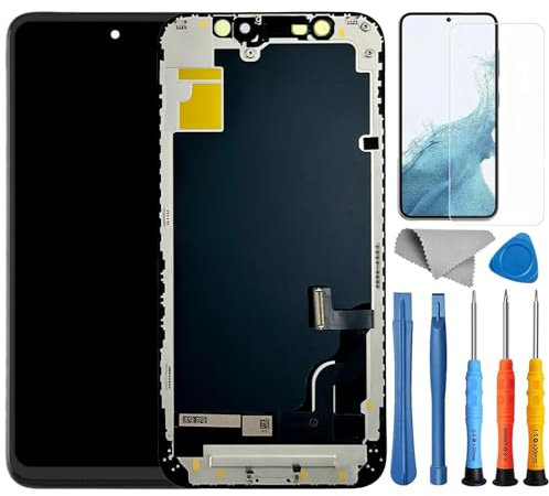 WINCGYCG Screen Replacement for iPhone 12 Mini Screen Replacement for iPhone 12 Mini A2176 A2398 A2400 A2399 LCD Display Touch Digitizer Assembly with Tools 5.4 Inch Black