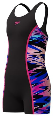 Speedo Mädchen Hyperboom Splice Muscleback Schwimm Legsuit