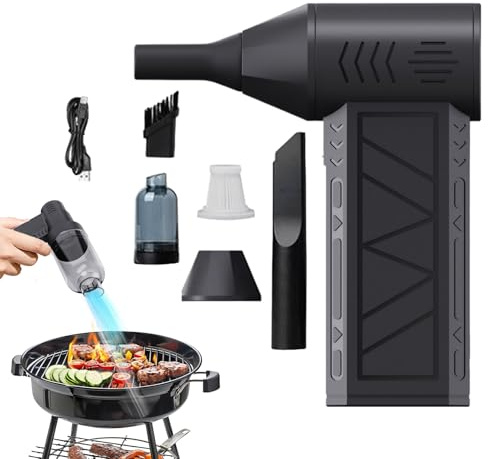 Tragbarer Handbläser | 3 Geschwindigkeitsstufen, kabellos, tragbar, Staubtrockner, für Besen, Sturm, Rucksack, Regenrinne, Haus, Laub, Motorrad, Geschäft, Büro