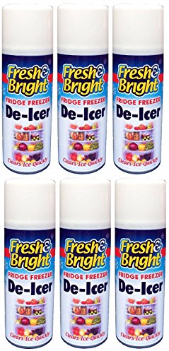 Swan household ® Pack of 6 - Fridge Freezer De-Icer (200ml) - Clears Ice Quickly