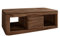 MASSIVMOEBEL24.DE Toronto Couchtisch 118x40x65 Sheesham/Palisander, Farbe:Dunkelbraun gebeizt, Größe:118x65 cm