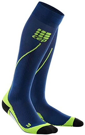 CEP Damen Strumpf Progressive+ Run Socks 2.0, Deep Ocean/Green, Gr. III