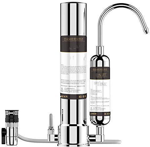 Robinet Filtre à eau Potable en acier inoxydable Filtre Purificateur d'eau ultra-filtration Système de robinet de bureau Robinet spot de purification d'eau robinet Filtre à eau Dispositif d'économie d