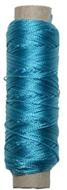 Sattlergarn Zwirn 14x2x3 Polyester 50 m türkis Ø 0,3mm (5033)