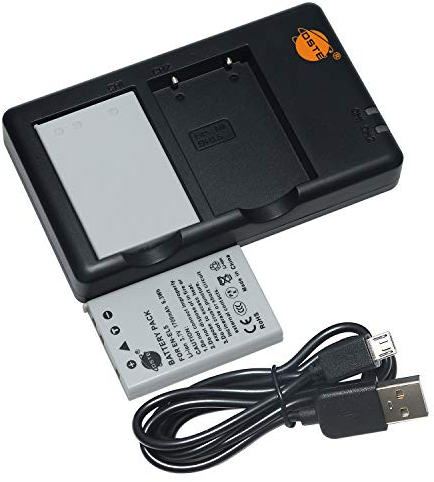 en-EL5 Batterie au Lithium (2 Paquets) et Chargeur Double Compatible avec Coolpix P3, P4, P80, P90, P100