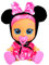 Cry Babies Dressy Minnie, Bambola Interattiva che Piange Lacrime Vere con Capelli Da Acconciare, Vestiti Da Indossare e Accessori per Giocare, Giocattolo Per Bambini e Bambine da +18 Mesi