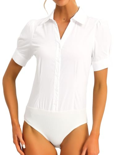 Allegra K Damen Leotard Casual (1er Pack)
