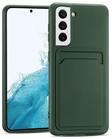 CoolGadget Handyhülle mit Kartenfach für Samsung Galaxy S23 Grün